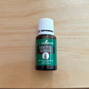 Young Living eucalyptus globulus opened